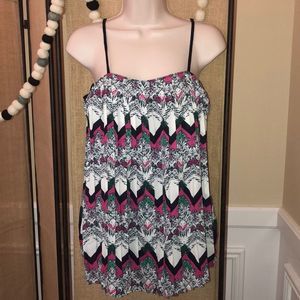 K. By Kersh Pleated Top Size Small